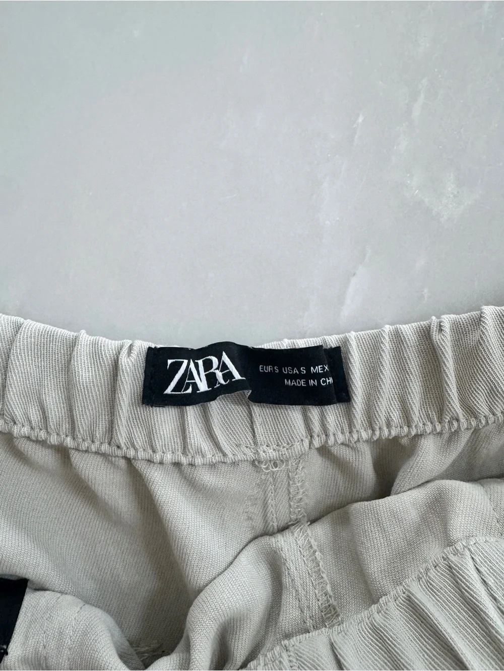 Zara relaxed linen like jogger pant